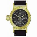 Invicta I-Force Black Dial Black Leather Men's Watch 14640