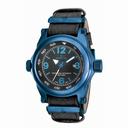Invicta I-Force Black Dial Black Leather Men's Watch 17670