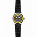 Invicta I-Force Grey Dial Stainless Steel Black Leather Band Ladies Watch 14143