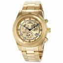 Invicta II Chronograph Gold-Tone Stainless Steel Men's Watch 1561