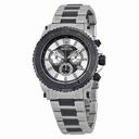 Invicta II Collection Chronograph Silver Dial Two-tone Men's Watch 1010