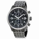 Invicta II Collection Dual Time Black Dial Watch 0368