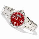 Invicta II Red Dial Stainless Steel Men's Watch 0084