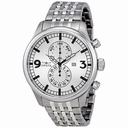 Invicta II Silver Dial Stainless Steel Multifunction Men's Watch 0366