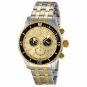 Invicta II Two-tone Tachymeter Chronograph Men's Watch 0622