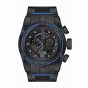 Invicta Jason Taylor Chronograph Black Dial Black Ion-plated Men's Watch 16002