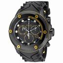 Invicta Jason Taylor Chronograph Black Dial Black Polyurethane Men's Watch 17822