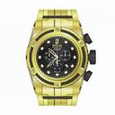Invicta Jason Taylor Chronograph Black Dial Gold Ion-plated Men's Watch 14432