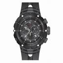 Invicta Jason Taylor Chronograph Black Dial Stainless Steel Black Polyurethane Band Men's Watch 14422