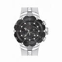 Invicta Jason Taylor Chronograph Black Dial White Polyurethane Men's Watch 14421