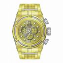 Invicta Jason Taylor Chronograph Gold Dial Yellow Gold-plated Men's Watch 16004