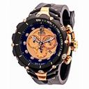 Invicta Jason Taylor Chronograph Gold-tone Dial Black Stainless Steel Men's Watch 14418