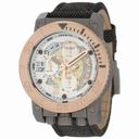 Invicta Jason Taylor Chronograph Silver Dial Rose Gold-Tone Titanium Men's Watch 13050