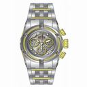 Invicta Jason Taylor Chronograph Silver Dial Stainless Steel Watch 14609