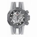 Invicta Jason Taylor Venom Chronograph  Grey Dial White Polyurethane Men's Watch 14414