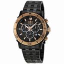 Invicta Men's Pro Diver Collection Chronograph Black Ion-Plated Stainless Steel Watch 6791