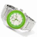 Invicta Ocean Reef Chronograph Green Bezel Stainless Steel Men's Watch 10931