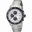 Invicta Pilot Collection Chronograph White Dial Stainless Steel Men's Watch 5999