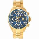 Invicta Pro Diver Automatic Chronograph Blue Dial Gold-plated Men's Watch 13011