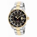 Invicta Pro Diver Black Dial Black Bezel Two-tone Men's Watch 17150