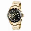 Invicta Pro Diver Automatic  Black Dial Gold tone Men's Watch 20436