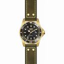 Invicta Pro Diver Black Dial Green Leather Men's Watch 22075