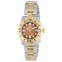 Invicta Pro Diver Brown Dial Two-tone Ladies Watch 14372