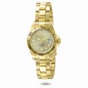 Invicta Pro Diver Champagne Dial 23kt Gold-tone Ladies Watch 4871