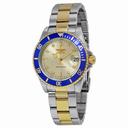 Invicta Pro Diver Champagne Dial Two-tone Men's Watch ILE8928OBA