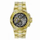 Invicta Pro Diver Chronograph Antique Silver Silver 18kt Gold Ion-plated Men's Watch 15549