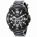 Invicta Pro Diver Chronograph Black Dial Black Ion-plated Men's Watch 18168