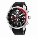 Invicta Pro Diver Chronograph Black Dial Black Polyurethane Men's Watch 21945