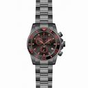 Invicta Pro Diver Chronograph Black Dial Gunmetal PVD Stainless Steel Men's Watch 12111