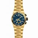 Invicta Pro Diver Chronograph Blue Dial Gold-plated Men's Watch 80245