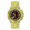 Invicta Pro Diver Chronograph Brown Dial 18kt Gold Ion-plated Men's Watch 15551