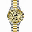 Invicta Pro Diver Chronograph Gold Dial Two-tone Men's Watch 15207