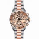 Invicta Pro Diver Chronograph Rose Dial Two-tone Men's Watch 15208