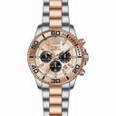Invicta Pro Diver Chronograph Rose Dial Two-tone Men's Watch 17400