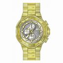 Invicta Pro Diver Chronograph Silver Dial 18kt Gold Ion-plated Men's Watch 15552