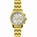 Invicta Pro Diver Chronograph Silver Dial Gold-plated Men's Watch 16262
