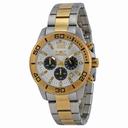 Invicta Pro Diver Chronograph Silver Dial Two-tone Men's Watch 17399