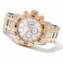 Invicta Pro Diver Chronograph Silver Dial Two-Tone Stainless Steel Men's Watch 13672