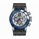 Invicta Pro Diver Chronograph Silver-tone Dial Navy Blue PVD Men's Watch 14025