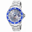 Invicta Pro Diver GMT Silver Dial Stainless Steel Men's Watch 18240