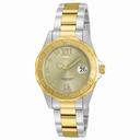Invicta Pro Diver Gold Dial Two-tone Ladies Ladies Watch 17021