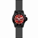 Invicta Pro Diver Moonphase Red Dial Black IP Stainless Steel Men's Watch 80334