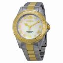 Invicta Pro Diver Mother of Pearl Dial Two-tone Ladies Watch 17872