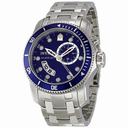 Invicta Pro Diver Scuba Blue Dial Stainless Steel Men's Watch 6090
