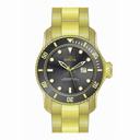 Invicta Pro Diver Scuba II Black Dial 18kt Gold-plated Men's Watch 15353
