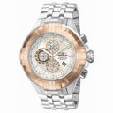 Invicta Pro Diver Silver Chronograph Dial Stainless Steel Men's Watch 12356